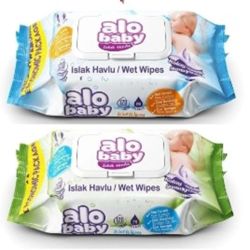 Мокри къпри Alo Baby- 120бр
