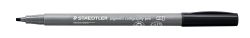 Калиграфски флумастер Staedtler Pigment 375, черен