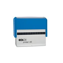  Печат правоъгълен Colop Printer 45 Син	