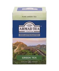 Чай зелен Ahmad Tea, безкофеинов