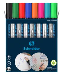 Маркер за бяла дъска Schneider Maxx 290, 8 цвята