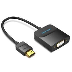 Преходник Vention HDMI M - VGA F с кабел 15см