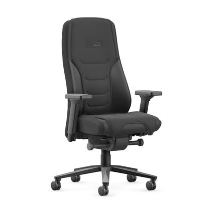 Ергономичен стол Interstuhl Twentyfour TF117, 24/7, Synchronous механизъм, метална основа, черен