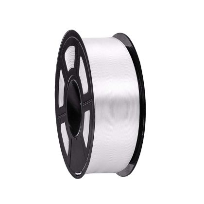 Филамент за 3D принтер Silk, PLA+, 1.75 mm, 1 kg, бял