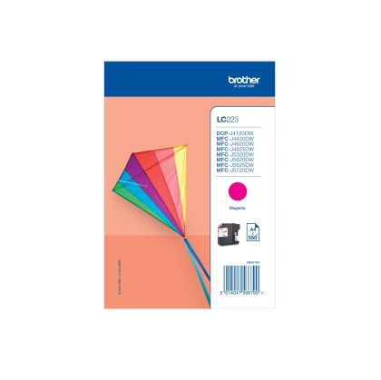Оригинален патрон Brother LC223, Magenta