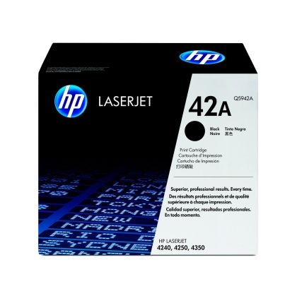 Оригинална тонер касета HP Q5942A, LJ 4250/4350, 10 000 страници/5%, Black