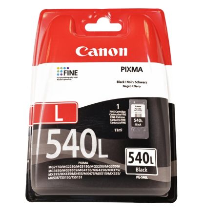Оригинален патрон Canon PGI-540L, 300 страници/5%, Black