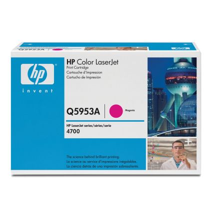 Оригинална тонер касета HP Q5953A, LJ 4700, 10 000 страници/5%, Magenta