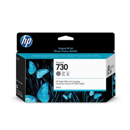 Оригинален патрон HP P2V66A, No730, 130 ml, Grey