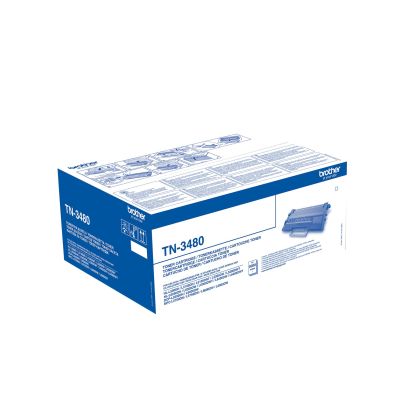 Оригинална тонер касета Brother TN3480, 8000 страници/5%, Black