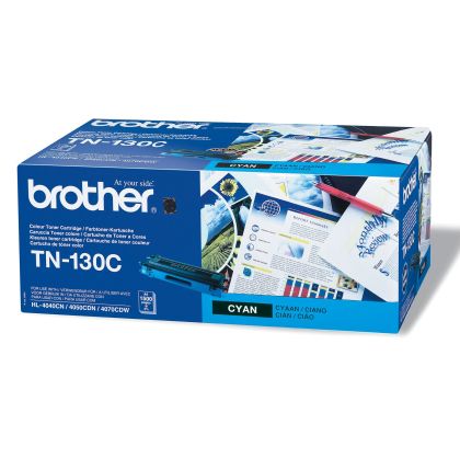 Оригинална тонер касета Brother TN-130C, 1500 страници/5%, Cyan