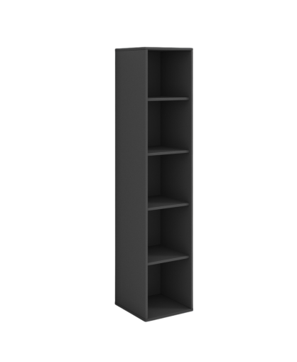 Етажерка RFG, единична, 400 х 400 х 1800 mm, ЛПДЧ, графит