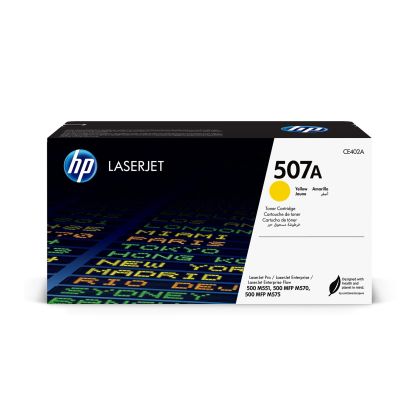 Оригинална тонер касета HP CE402A, 507A, 6000 страници/5%, Yellow