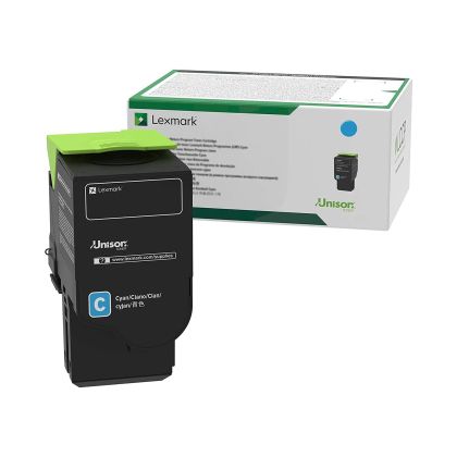 Оригинална тонер касета Lexmark C232HC0 C2325/C2425/C2535, 2300 страници/5%, Cyan