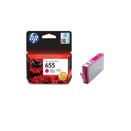 Оригинален патрон HP CZ111AE, NO655, 600 страници/5%, Magenta