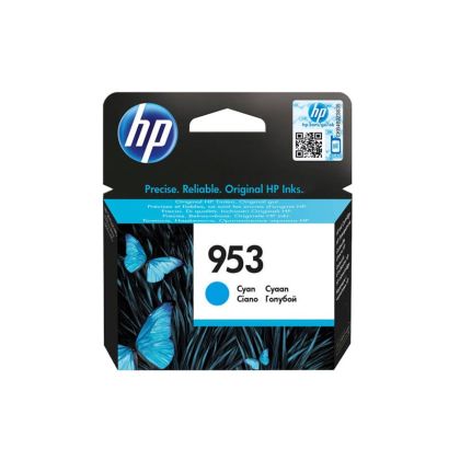 Оригинален патрон HP No.953, F6U12AE, 700 страници/5%, Cyan