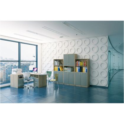 Контейнер за бюро KN103, носещ, с врата, 40 x 50 x 71.5 cm, ПДЧ