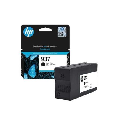 Оригинален патрон HP 4S6W5NE, No937, 1250 страници/5%, Black