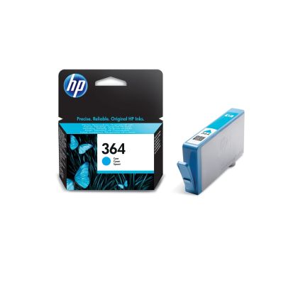 Оригинален патрон HP CB318EE, NO364, 550 страници/5%, Cyan