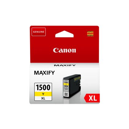 Оригинален патрон Canon PGI-1500XL, 935 страници/5%, Yellow