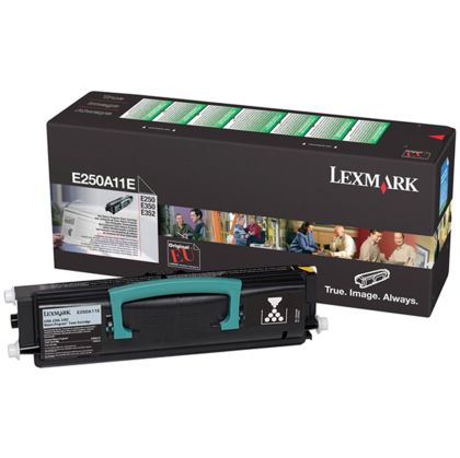 Оригинална тонер касета Lexmark E250A11E, E250D, 3500 страници/5%, Black