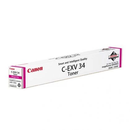 Оригинална тонер касета Canon C-EXV34, C2020L, 19000 страници/5%, Magenta