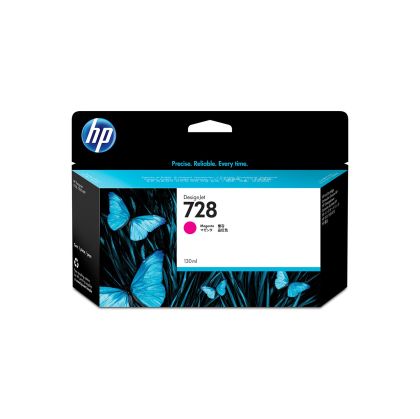 Оригинален патрон HP No.728, F9J66A, 130 ml, Magenta