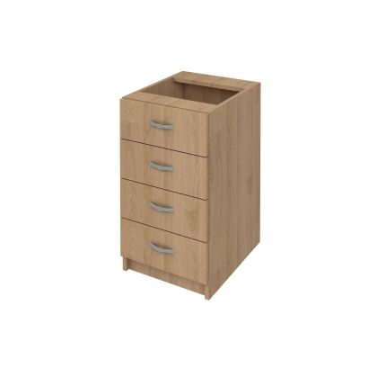 Контейнер за бюро KN101, носещ, с 4 чекмеджета, 40 x 50 x 71.5 cm, ПДЧ