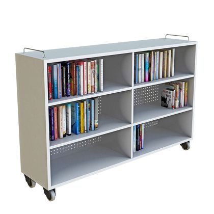 Библиотечен стелаж RFG Active Book, с колелца, ПДЧ