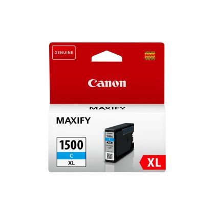 Оригинален патрон Canon PGI-1500XL, 1020 страници/5%, Cyan