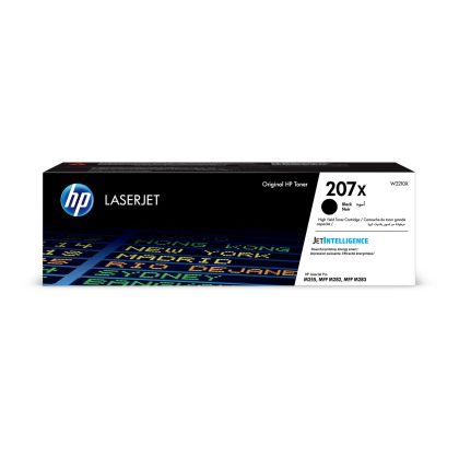 Оригинална тонер касета HP 207X W2210X, M255dw/M283fdn, 3150 страници/5%, Black