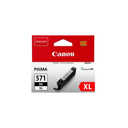 Оригинален патрон Canon CLI-571XL, 4425 страници/5%, Black