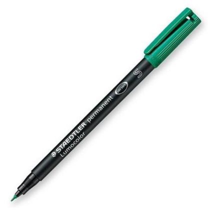 Перман. тънкописец Staedtler 313 OHP S зелено