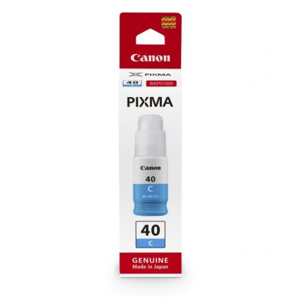 Оригинално мастило за принтер Canon GI-40C, 7700 страници/5%, Cyan