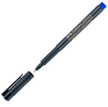 Тънкописец Faber-Castell 1511 Fineliner Син   0.