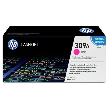 Оригинална тонер касета HP Q2673A, 309A, LJ 3500, 4000 страници/5%, Magenta