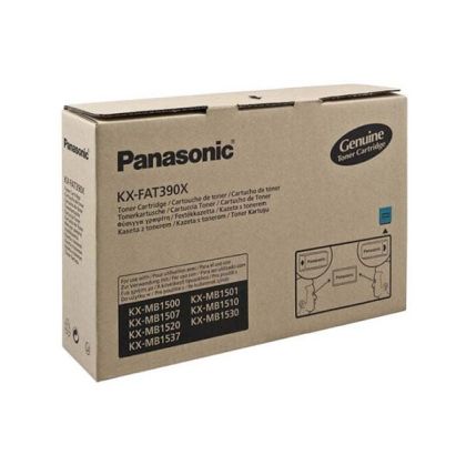 Оригинална тонер касета Panasonic KX-FAT390X, 1500 страници/5%, Black