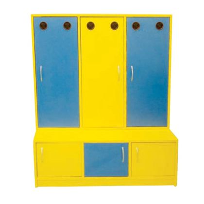 Гардероб, детски, 105 x 61 x 120 cm, ПДЧ 18 mm