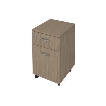 Контейнер за бюро K10, с 1 чекмедже, с врата, 41 x 51 x 60 cm, ПДЧ, цвят лукс