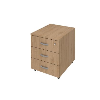 Контейнер за бюро K3, с 3 чекмеджета, с ключ, 41 x 51 x 51 cm, ПДЧ