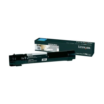 Оригинална тонер касета Lexmark X950X2KG, X950, 32000 страници/5%, Black
