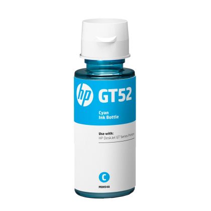 Оригинално мастило за принтер HP GT52, M0H54AE, 8000 страници/5%, Cyan