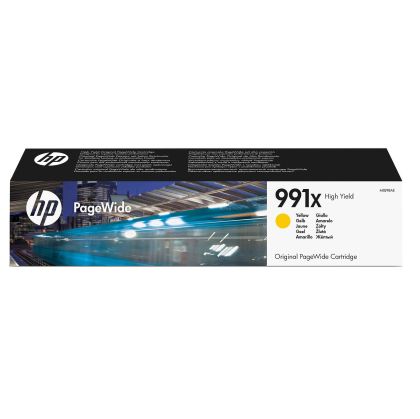 Оригинален патрон HP 991XL, M0J98AE, 16 000 страници/5%, Yellow