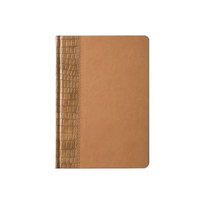 Календар-бележник Стил, без дати, А5, кафяв/бежов