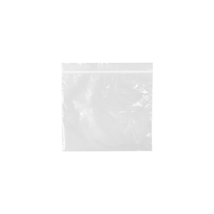 Office 1 Плик, 115 x 115 mm, с цип, прозрачен, 100 броя