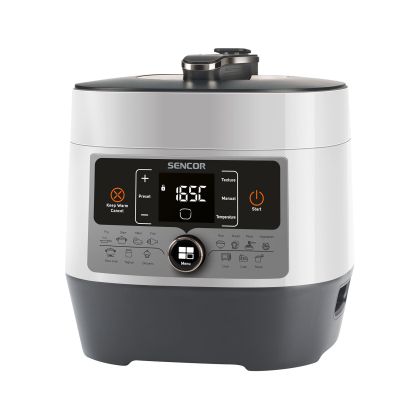 Мултикукър Sencor SPR 3600WH, под налягане, с 14 програми, 5.5 L, 1000 W, 220V