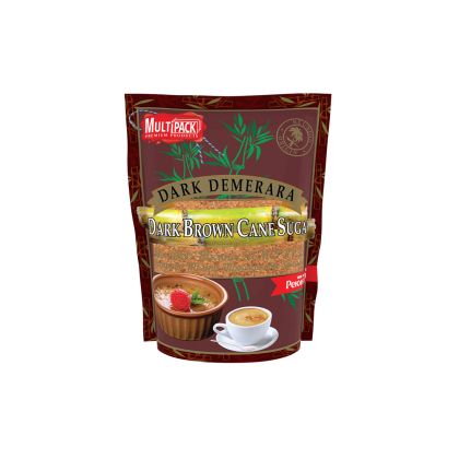 Multipack Захар Demerara Dark, кафява, 500 g