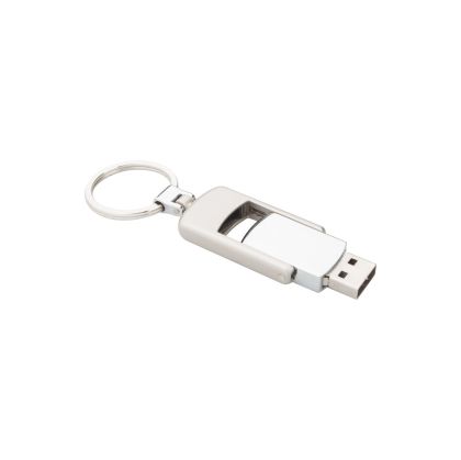 Office 1 USB флаш памет Hiko, USB 2.0, 16 GB, сребриста