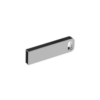Office 1 USB флаш памет Element, USB 2.0, 16 GB, метална, сребриста