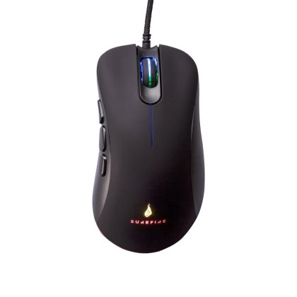 Мишка SureFire Condor Claw, геймърска, с кабел, 8 бутона, RGB, USB